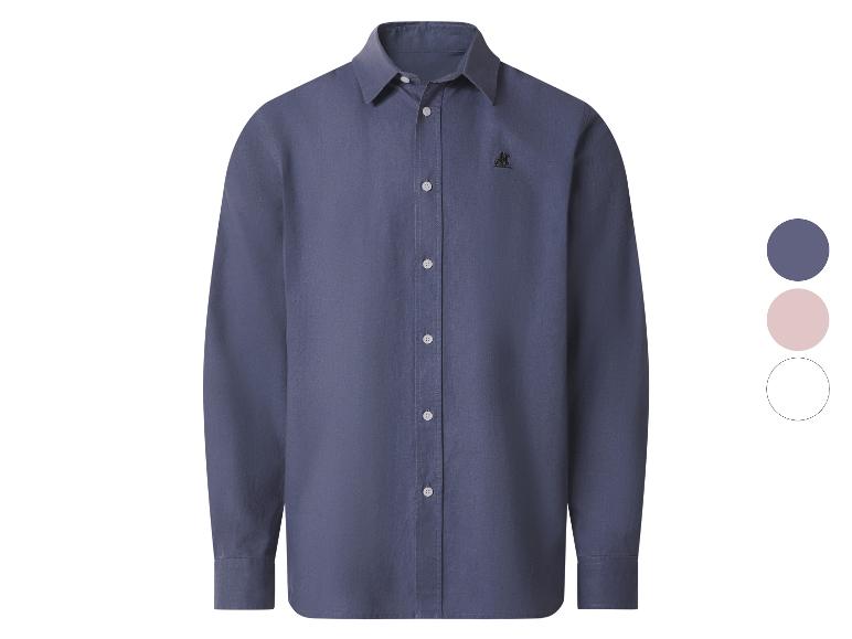ESMARA MEN x U.S. Grand Polo Herren Hemd mit Leinen