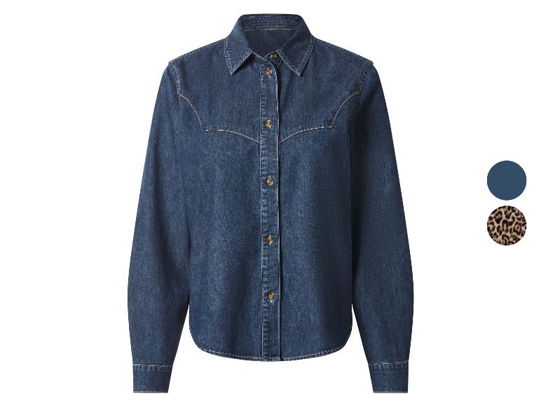 ESMARA® Damen Jeanshemd