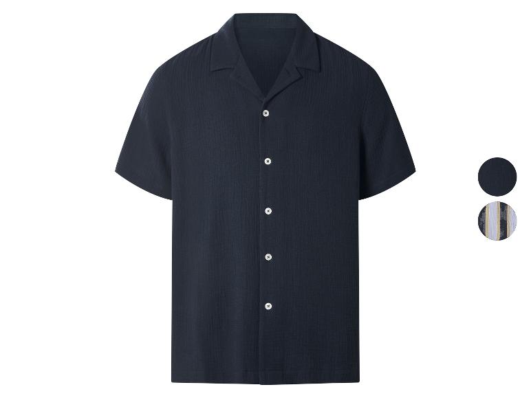 ESMARA MEN Musselin-Freizeithemd