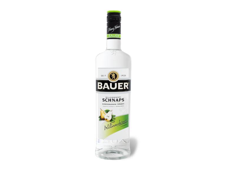 BAUER Williamsbirne Schnaps 36% Vol