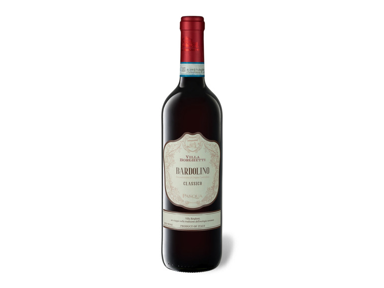 PASQUA Villa Borghetti Bardolino Classico DOC trocken, Rotwein 2023