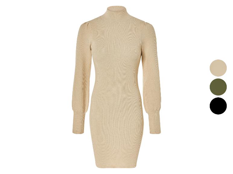 ESMARA® Damen Strickkleid, mit langen Puffärmeln