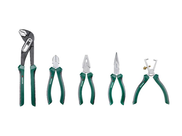 PARKSIDE® Zangen-Set, 5-teilig