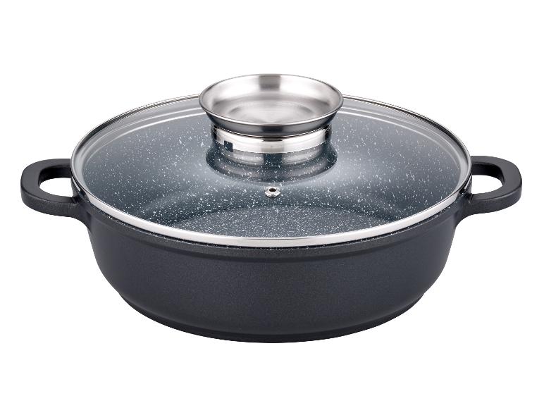 GSW Servierpfanne Gourmet GRANIT mit Aromadeckel