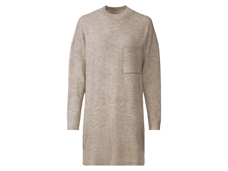 ESMARA® Damen Pulloverkleid, Grobstrick im Oversize-Look