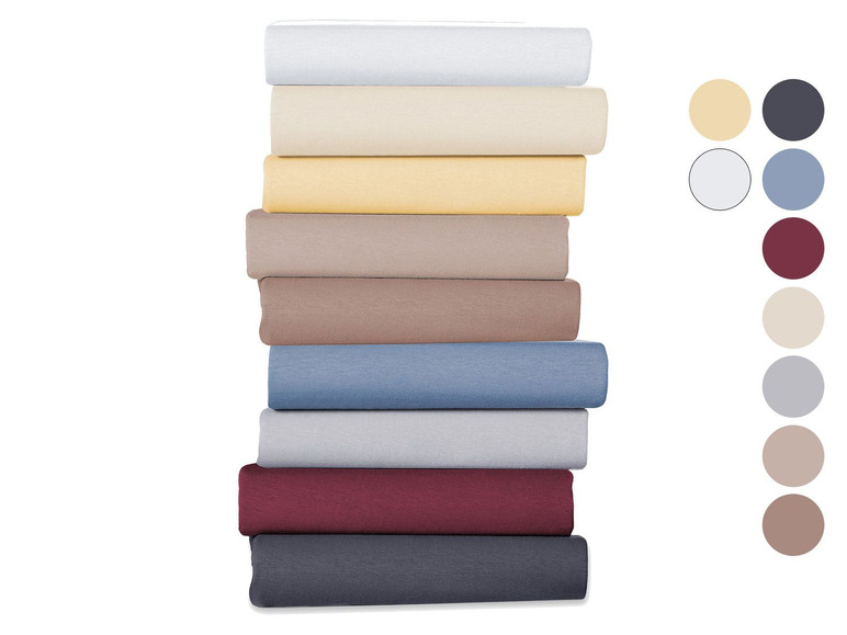 Primera Elastan-Jersey-Spannbetttuch mit Rundumgummi, 90-200 x 200 cm