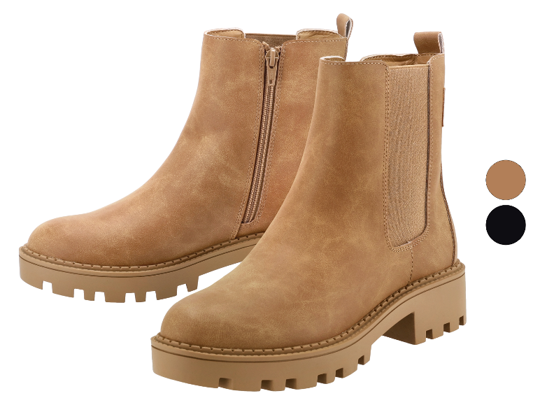 ESMARA® Damen Stiefeletten, mit seitlichem Elastikeinsatz