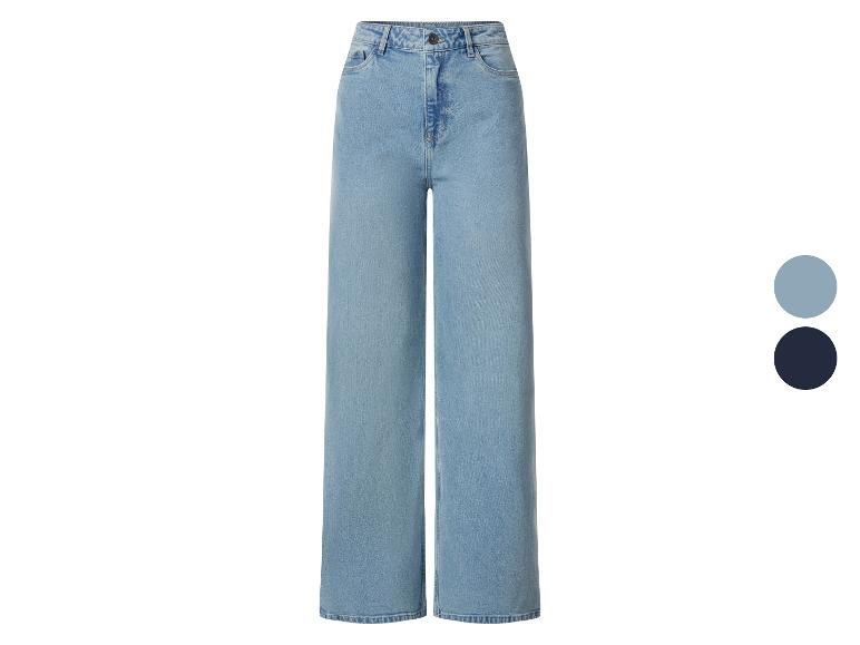 ESMARA® Damen Jeans, Wide Leg, hohe Leibhöhe