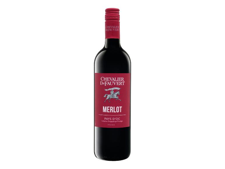 CHEVALIER DE FAUVERT Merlot Pays d'Oc IGP trocken, Rotwein