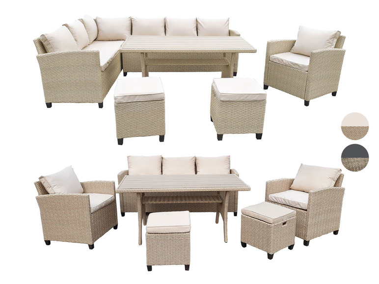 BELLAVISTA - HOME & GARDEN® Dining Lounge »Prato«, aus Rattan