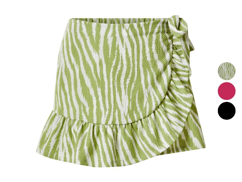 ESMARA® Damen Wickel-Hosenrock