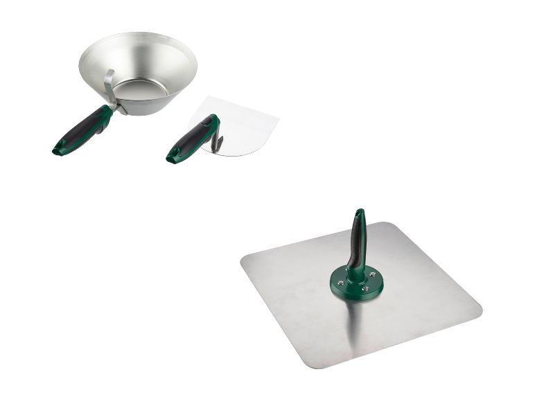 PARKSIDE® Gipserpfanne und -kelle/Mörtelbrett, ergonomisch geformtem Griff