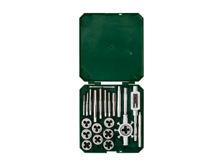 PARKSIDE® Gewindebohrer- / Schneideisen-Set, 21-teilig