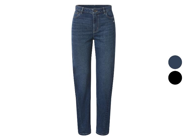 ESMARA® Damen Jeans, Straight Fit, hohe Leibhöhe