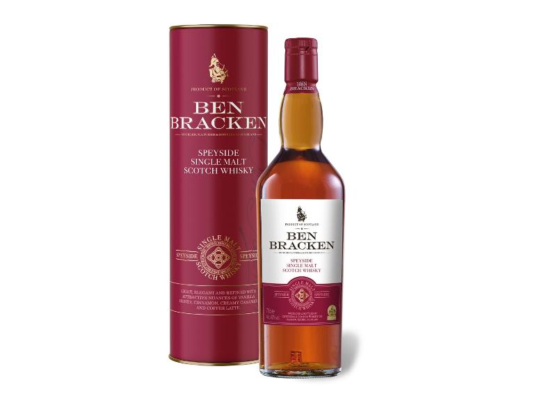 BEN BRACKEN Speyside Single Malt Scotch Whisky 40% Vol