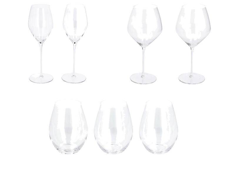 SILVERCREST® Premium-Weingläser / Premium-Wassergläser