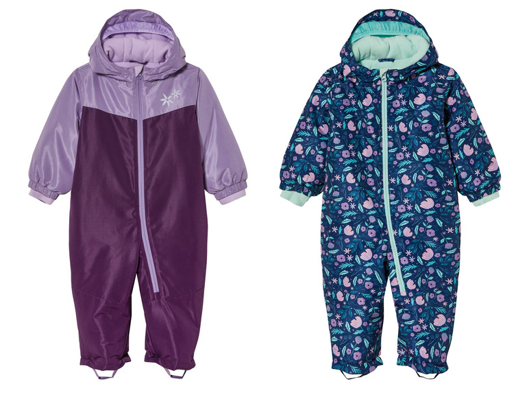 LUPILU® Baby Kleinkinder Schneeoverall mit Kapuze