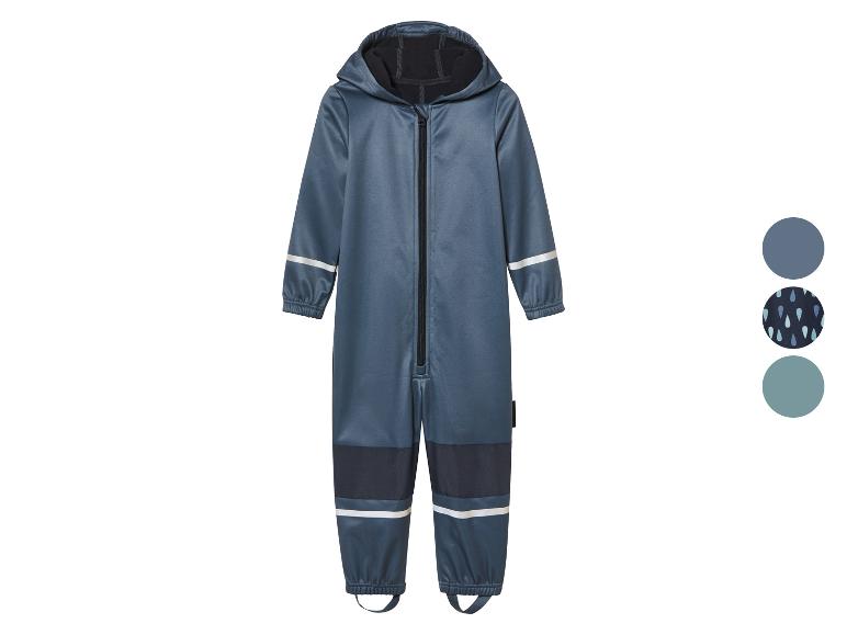 LUPILU® Baby Kleinkinder Matsch- und Buddel-Overall Softshell, gefüttert