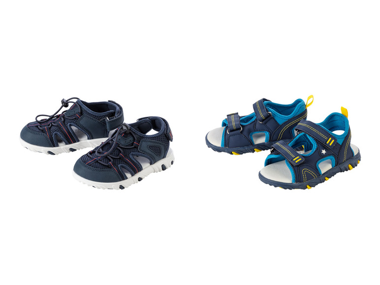LUPILU® Kleinkinder Sandalen mit chromfrei gegerbter Lederdecksohle