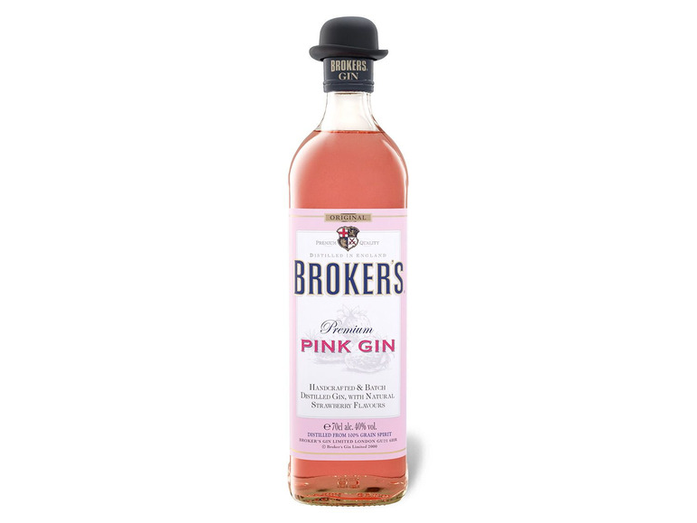 BROKER'S Pink Gin 40% Vol