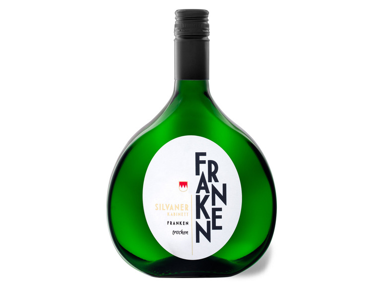 Silvaner Kabinett Bocksbeutel Franken QbA trocken, Weißwein 2024