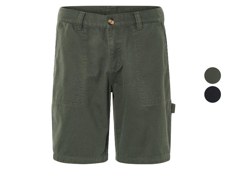 LIVERGY® Herren Shorts, mit aufgesetzter Tasche