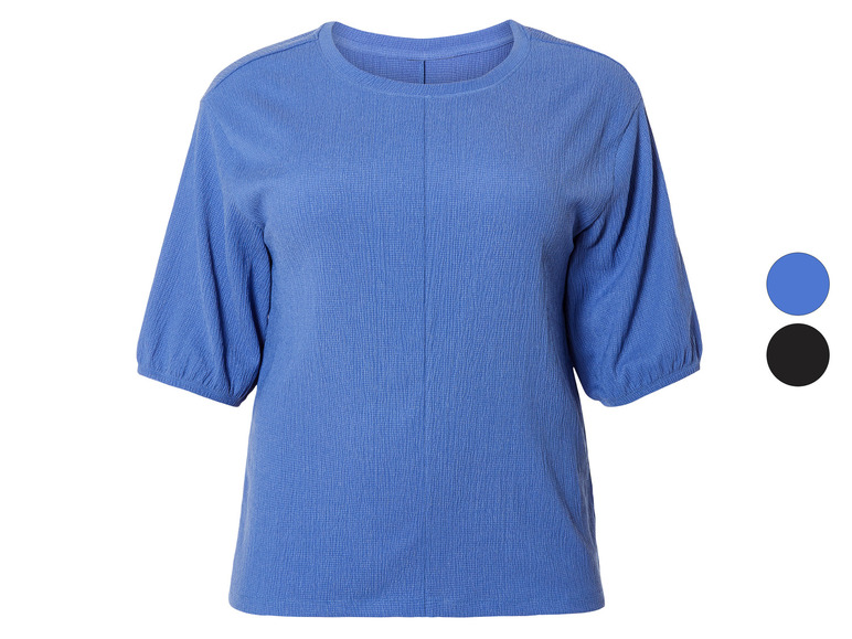 ESMARA® Damen Blusenshirt mit mittlerer Ziernaht