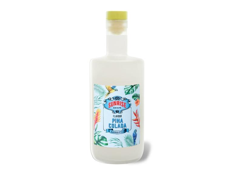 Sunrise Cocktailmix Flavour Piña Colada 15% Vol
