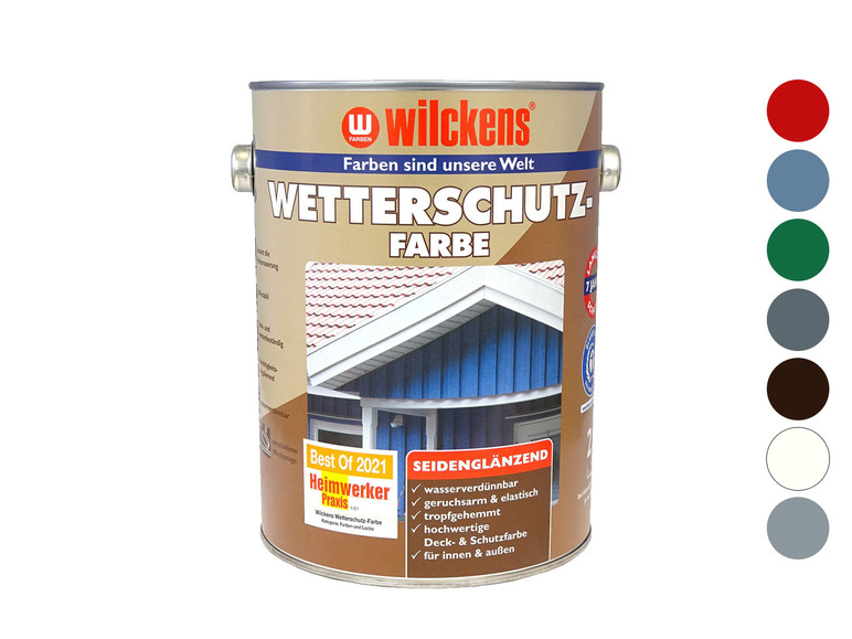 WILCKENS Wetterschutzfarbe 2,5 l