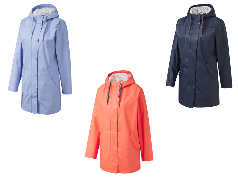 CRIVIT Damen Regenparka, wasserdicht