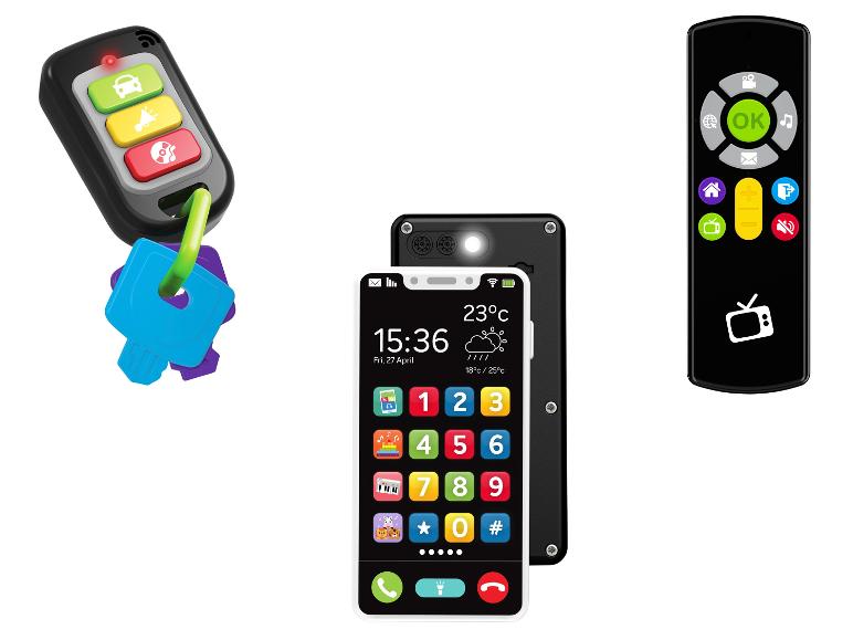 KIDDINX MEDIA GMBH Meine ersten Autoschlüssel / Meine erstes Smartphone / Meine erste Fernbedienung, inkl. Batterien