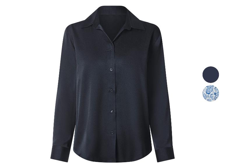 ESMARA® Damen Satin-Bluse