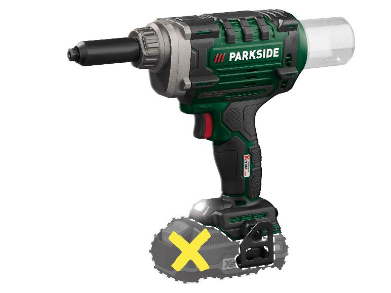 PARKSIDE® 20 V Akku-Blindnietsetzgerät »PABNSG 20-Li A1«, ohne Akku - ohne Ladegerät