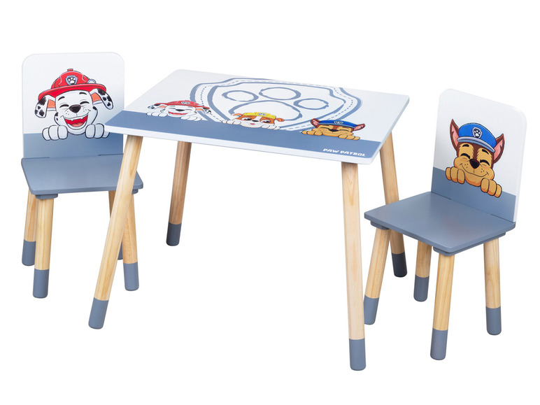 ROBA Kindersitzgruppe »Paw Patrol«, mit Tisch und zwei Stühlen
