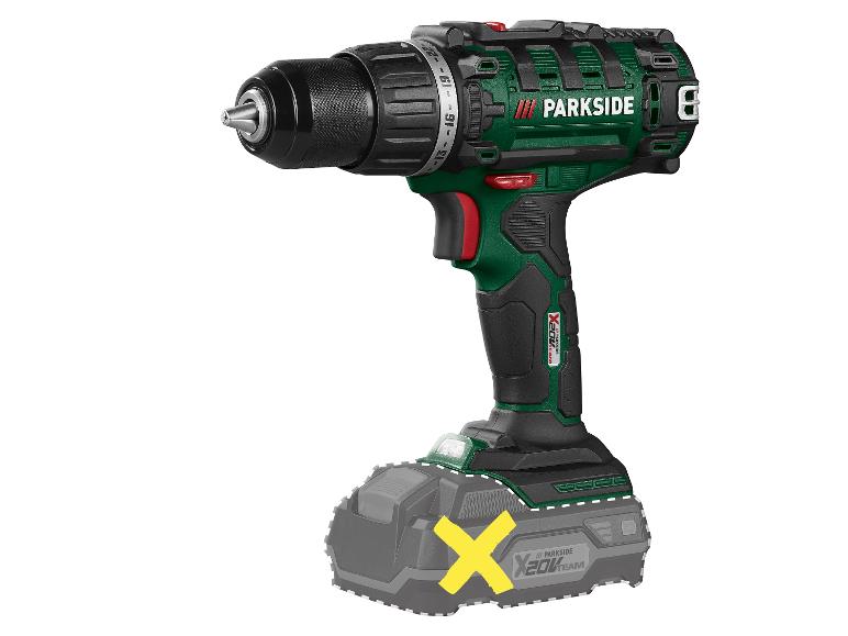 PARKSIDE® 20V Akku-Bohrschrauber »PABS 20-Li I9«, ohne Akku und Ladegerät