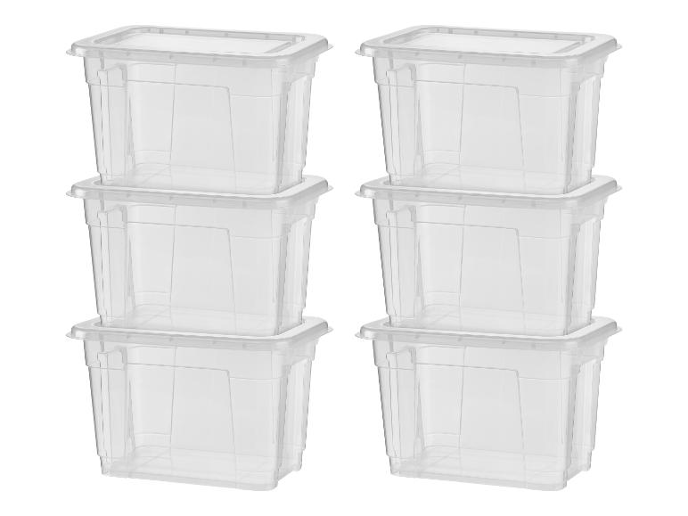 W5 Boxen 5 l mit Deckel, 6er Set