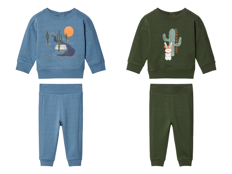 LUPILU® Baby Jogginganzug aus reiner Bio-Baumwolle