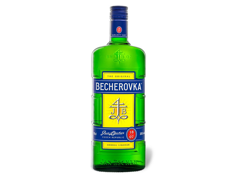 BECHEROVKA Karlovarska Original 38% Vol