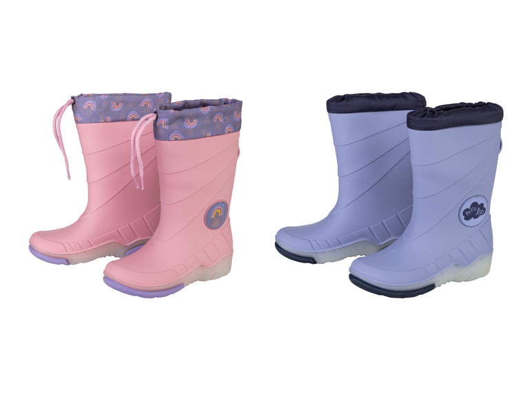 LUPILU® Kleinkinder Regenstiefel mit Licht