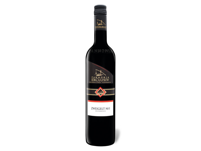 Pannonia Exclusiv Zweigelt No.1 halbtrocken, Rotwein