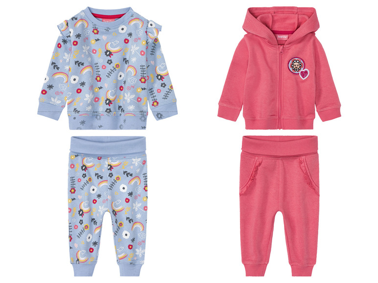 LUPILU® Baby Jogginganzug mit Rippbündchen