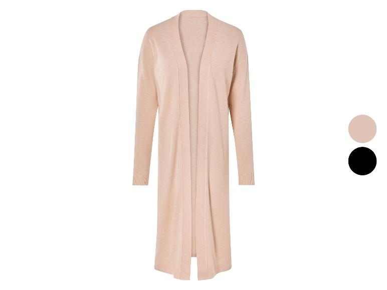 ESMARA® Damen Longcardigan, mit überschnittenen Schultern