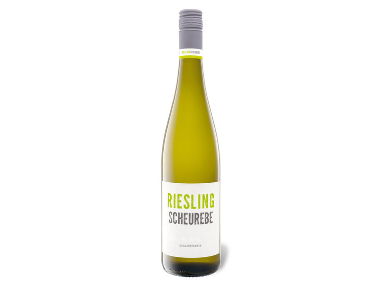Riesling Scheurebe Rheinhessen QbA halbtrocken, Weißwein 2024
