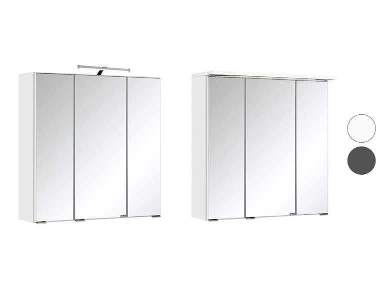 HELD Bologna 3D Spiegelschrank 60/70/80/90/100cm