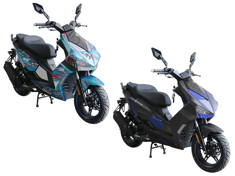 ALPHA MOTORS Motorroller Shark 50ccm 45 km/h EURO 5