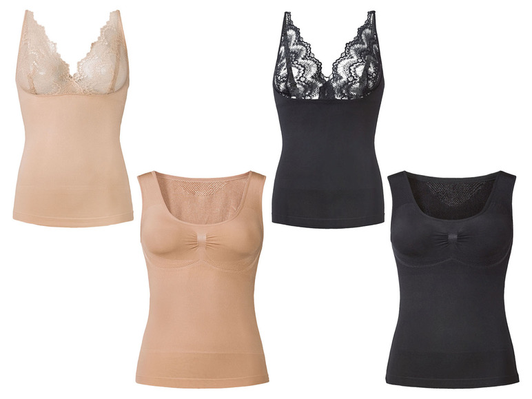ESMARA® Damen Formhemd, mit eingestrickten Stützzonen