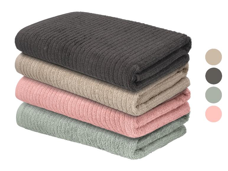 LIVARNO® Frottier-Duschtuch, 70 x 140 cm