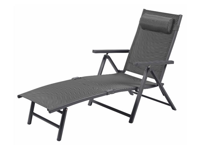 LIVARNO® Alu-Liegestuhl »Houston«, anthrazit