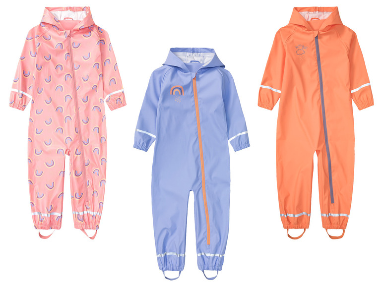 LUPILU® Baby Kleinkinder Matsch- und Buddel-Overall, wind- und wasserdicht