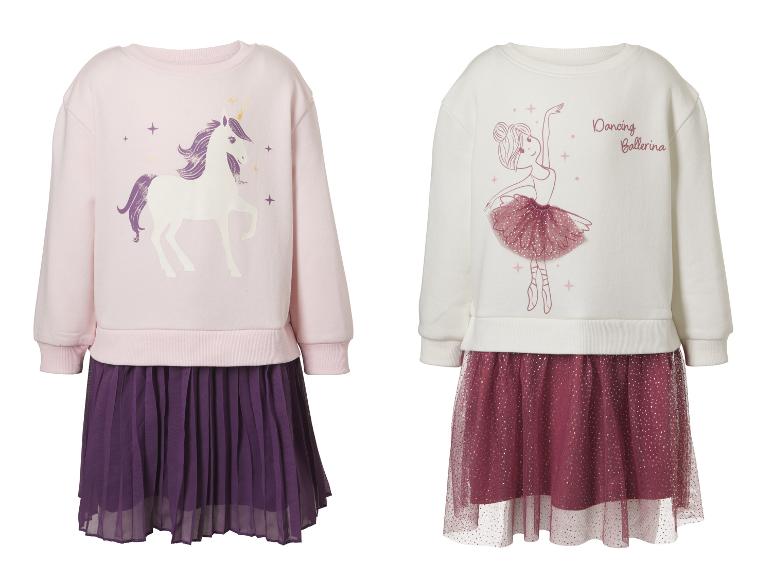 LUPILU® Kinder Sweatkleid